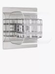 Impex Avignon Glass Cube Wall Light