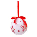 FEERIC Lights and Christmas - Boule DE Noel Papier IMPR 75MM RG BL