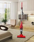 Belaco All In 1 Corded Upright Vacuum Cleaner Red 700W Handheld Stick Bagless V