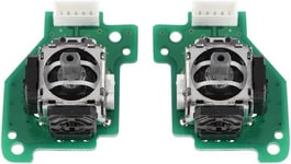 Lot De 2 Bâtons De Pouce De Manette Analogique Gauche/Droite De Remplacement 3d,Manette De Pouce 3d Pour Manette Ns Wii U Gamepad