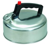 Sunncamp 2lt Stainless Steel Whistling Caravan Camping Kettle Fishing CW3019