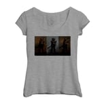 T-Shirt Femme Col Echancré Fallout 4 Raiders Jeux Video Apocalypse Survival