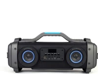 Omega Platinett Høyttaler/Høyttaler Pmg78b Boombox Bluetooth 2,2-Kanals 51W Svart [44921]