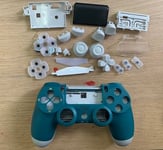 Alpine Green - Vaihtokotelokotelo Ps4 Slim 4.0 Jdm-040 Wireless Game Pad Joystick Controller Touch -valolla