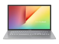 ASUS VivoBook 17 X712EA-AU221T - Intel Core i5 - 1135G7 / jusqu'à 4.2 GHz - Windows 10 Home - Carte graphique Intel Iris Xe - 8 Go RAM - 512 Go SSD NVMe - 17.3" 1920 x 1080 (Full HD) - Wi-Fi 5 - argent transparent