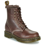 Dr. Martens Støvler 1460 SERENA DARK BROWN CLASSIC PULL UP