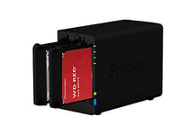 SYNOLOGY DS224+ 2Go NAS 4To (2X 2To) WD Red+, Assemblé et testé avec SE DSM installé