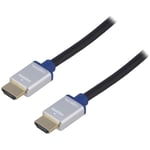 Cable hdmi 2.0 male des deux cotes 4K 3D 1.5m - Noir