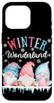 iPhone 16 Pro Walking In A Winter Wonderland Christmas Cute Gnome Matching Case