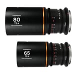 Laowa Nanomorph S35 Bundle (65mm, 80mm) (Amber) Sony E