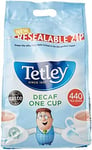 Tetley One Cup Decaf Tea, Pack of 440 Tea Bags,Tetley One Cup Decaf Tea, Pack o