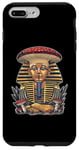 Coque pour iPhone 7 Plus/8 Plus Pharaon King Tut Chapeau de champignon égyptien