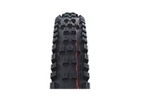 Schwalbe Eddycurrent Hs496, 27.5", Mtb, Slanglöst Ready-Däck, Folding Bead, Berg, Off-Road, Svart, Orange