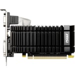 MSI Geforce Gt 730 2GB GDDR3 Carte Vidéo Graphique HDMI DVI VGA Editing Render