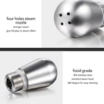 Coffee Machine Steam Nozzle Stainless Steel 4 Holes 360 Degree Semi Auto Coff