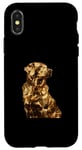 iPhone X/XS Dog Gold Case