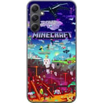 Samsung Galaxy A16 5G Genomskinligt Skal Minecraft