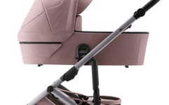 BritaxSmile 5Z Travelsystem babypakke - 4 i 1 - Vogn+Liggedel+BabySafe PRO+base - Dusty Rose