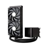 TRYX PANORAMA 240mm AIO Liquid Cooler Black - L-P240N-DS2M-G0K