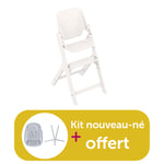 Maxi Cosi Chaise haute nesta blanche = kit nouveau-né offert