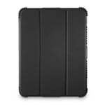 Hama Coque de Protection Apple iPad 10.9" (10e Gén. 2022) Housse Etui de Protection Bords Anti-Choc avec Rabat pour Tablette 27.7cm/ 10.9", Fonction Chevalet, Porte Stylet, Dos Transp. Noir