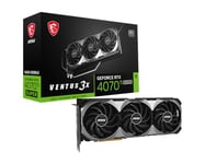 MSI GeForce RTX 4070 Ti Super 16G Ventus 3X OC Carte Graphique de Jeu - 16 Go GDDR6X, 2655 MHz, PCI Express Gen 4, 256 Bits, 3X DP v 1.4a, HDMI 2.1a (Prend en Charge 4K & 8K HDR)