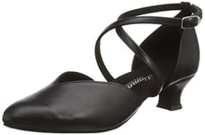 Diamant - Chaussures de Danse de salon - Femme - Noir - Noir, 37 1/3 EU-4.5 UK