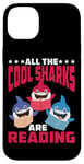 iPhone 14 Plus All The Cool Sharks Are Reading Kindergarten - Case