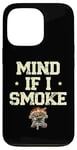 Coque pour iPhone 13 Pro Mind If I Smoke Griller Grill Cook BBQ Grill Grill Barbecue