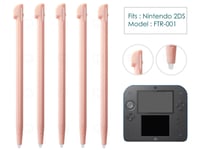 5 x PINK Stylus Pens for Nintendo 2DS Console Plastic Replacement Parts Pen