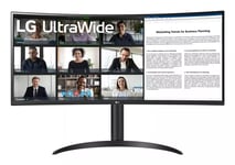 LG 34WR55QK-B computer monitor 86.4 cm (34inch) 3440 x 1440 pixels Wide Quad ...