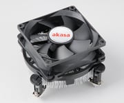 Akasa Dual socket value cooler Processor 8 cm Black