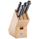 ZWILLING Gourmet 5-pcs beige Beech Knife block set