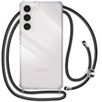 Lanyard Case for Samsung Galaxy S23 Plus Rigid Bumper Corda Series Transparent