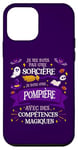 Coque pour iPhone 12 mini Pas Une Sorcière Je Suis Une Pompière Cadeau Pompier