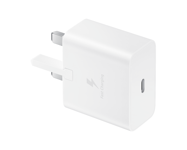 Official Samsung Galaxy A15 15W Fast Charger Plug Only White EP-T1510NWEGGB