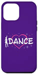 Coque pour iPhone 15 Pro Max Cute Dance Heart Women Girl Ballroom Lyrical Hip Hop Dancing