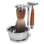 Safety Men Grooming Set Trimming Stand Bowl Beard Brush Vintage Profess GHB