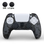 Camo-Noir - Housse De Protection En Silicone Pour Sony Playstation 5, Accessoires Pour Manette De Jeu Ps5, Étui En Caoutchouc Pour Joysticks