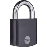 Yale Maximum Security Hardened Steel Padlock Black 62mm