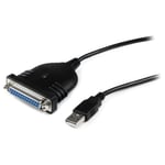 StarTech.com Câble USB 2.0 / DB25 (port parallèle) - 1,8m