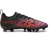 Future 8 Play FG/AG JR fotbollsskor Dam PUMA Black-PUMA White-Glowing Red 11C