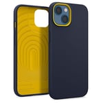 Caseology Nano Pop Case Compatible with iPhone 13 mini Anti-Dust Coating Phonecase - Blueberry Navy