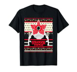 Stranger Things Christmas Dark Pattern Demogorgon T-Shirt