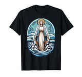 Stella Maris Our Lady Star of the Sea Mary Latin Catholic T-Shirt