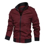 Veste Homme Aviateur En Matelassé Fit Grande Vêtements Masculin Xh403