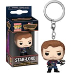 Funko POP! Keychain Marvel Star-Lord Guardians of the Galaxy 3 Vinyl Keyring New