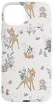 Coque pour iPhone 15 Plus Disney Bambi et Thumper Floral