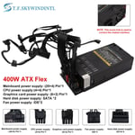 MINI Flex ATX,unité d'alimentation,400W 600W,câble PSU modulaire pour ordinateur de bureau de jeu ITX,PFC actif - Type 600W