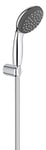 GROHE Vitalio Start 100 - Wall Holder Hand Shower Set (2 Spray Hand Shower 10 cm with Water Saving Technology and Anti-Limescale System, Wall Shower/Bath Holder, Shower Hose 1.75 m), Chrome, 27950000